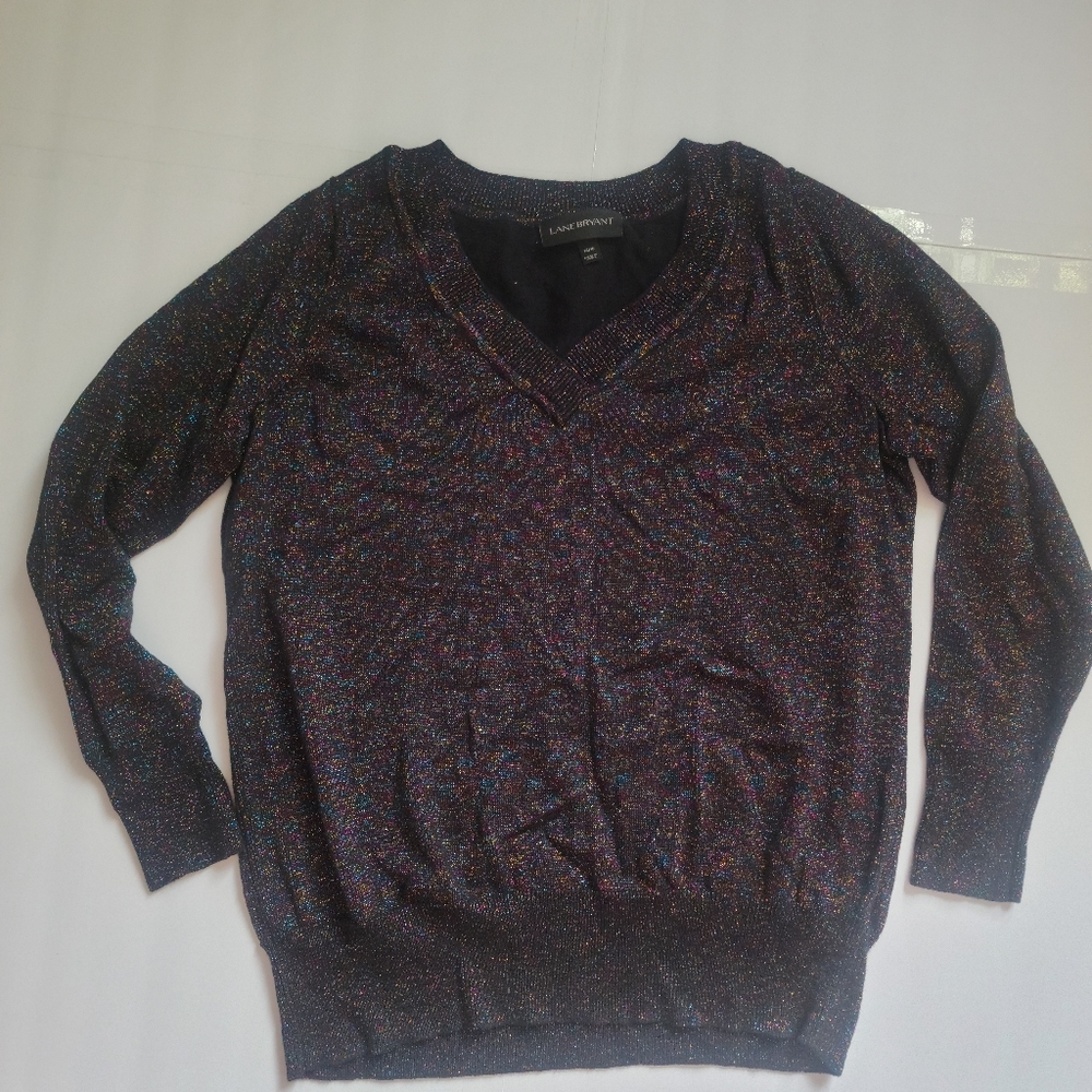 Lane Bryant V neck sweater